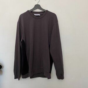 Eleven Paris Grey Crewneck Pullover Cozy Loungewear Hoodie Size‎ XXL
